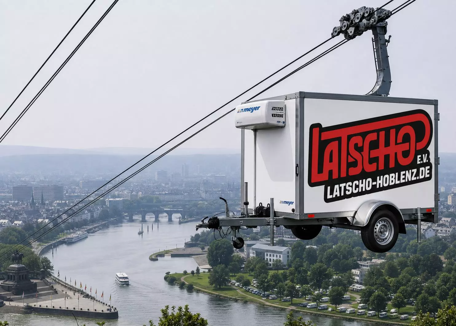 Vermietung K&uuml;hlwagen K&uuml;hlanh&auml;nger Koblenz