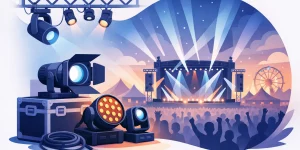Lichttechnik fürs Festival mieten