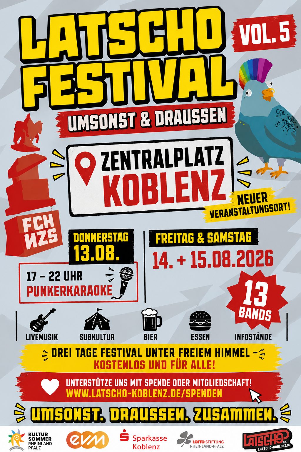 Latscho Festival Vol. 5  +++ UPDATE ++ Neuer Veranstaltungsort!