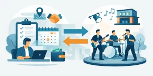 Booking-Strukturen für lokale Bands aufbauen