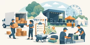 Festivallogistik für gemeinnützige Vereine
