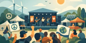 Wie plane ich ein Solifestival mit Haltung?